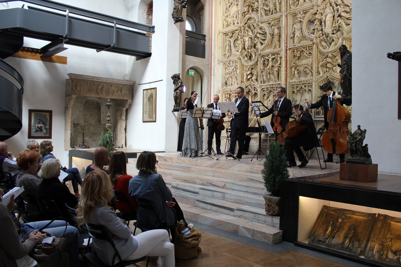 L'Orchestra da Camera di Engelberg durante il concerto  del 21 settembre 2014